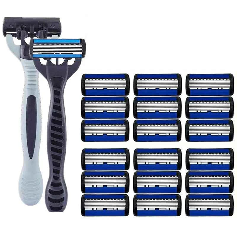 Stainless Steel Trimming Shaver Portable Travel Washable Male Removal Shaving Remover Tool Home Bathroom