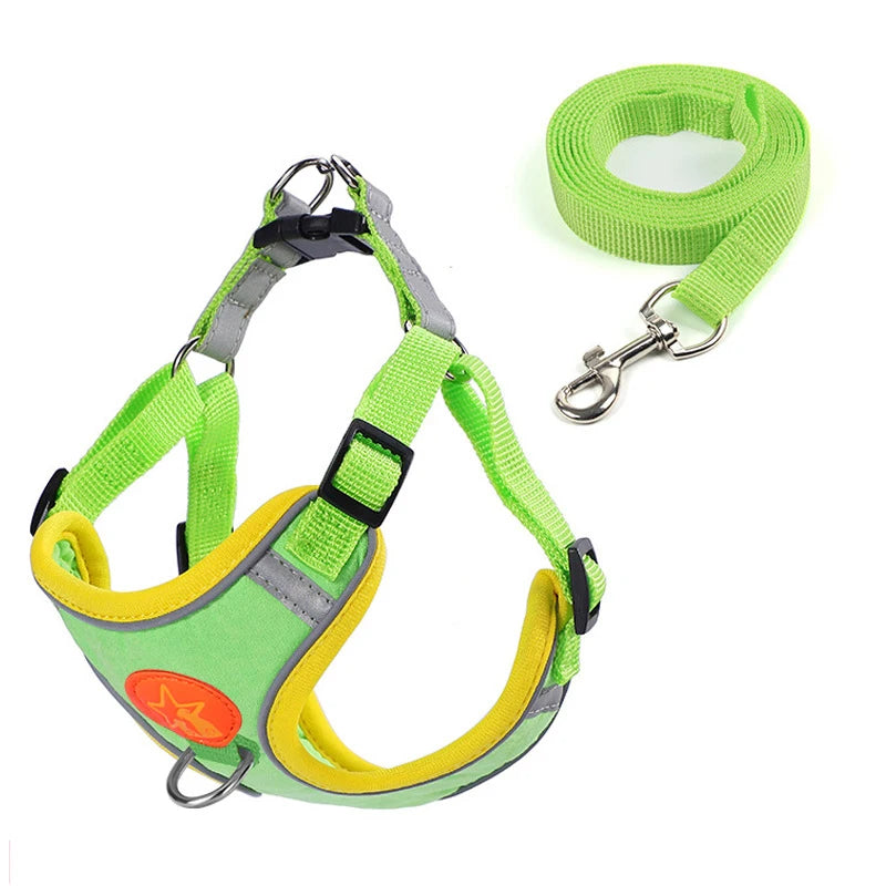 No-Pull Reflective Dog Harness with Soft Breathable Mesh