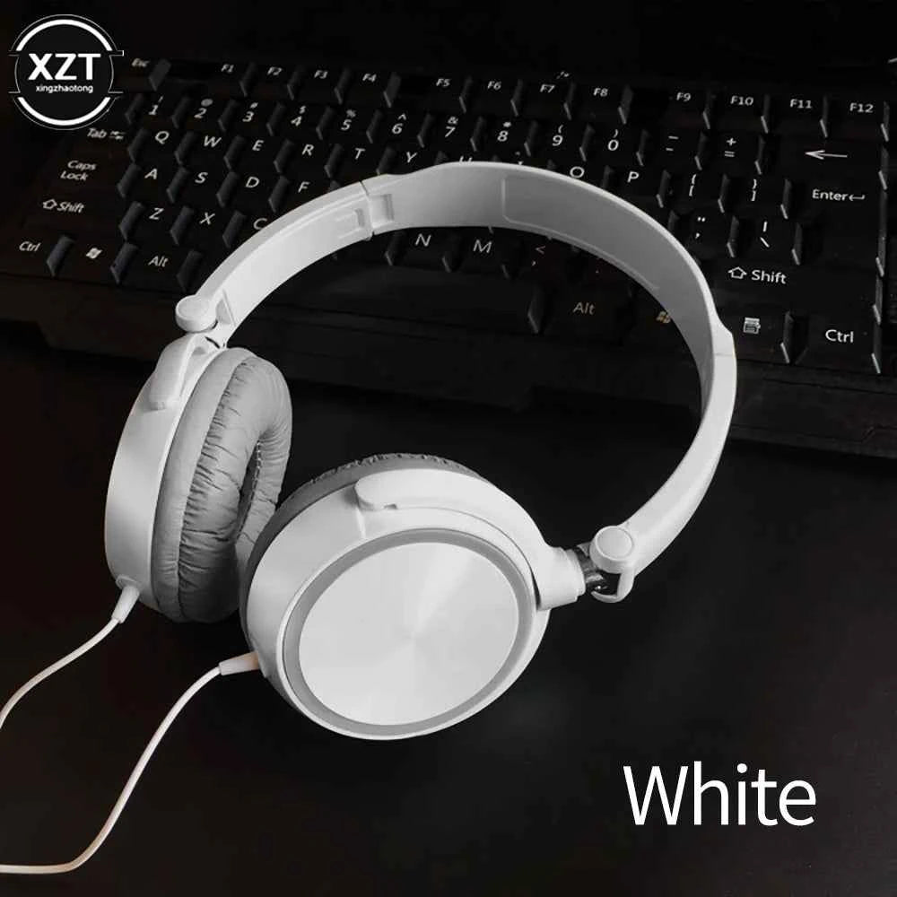 Wired Over-Ear Headphones With Mic – Stereo HD Sound