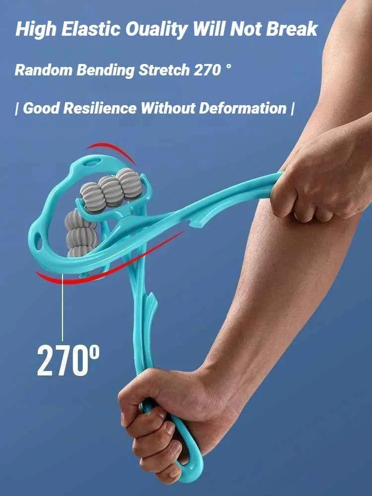 Cervical Vertebra Shoulder And Neck Massage Home Manual Massager Hand-Held Clamping Device Kneading Relaxation Artifact