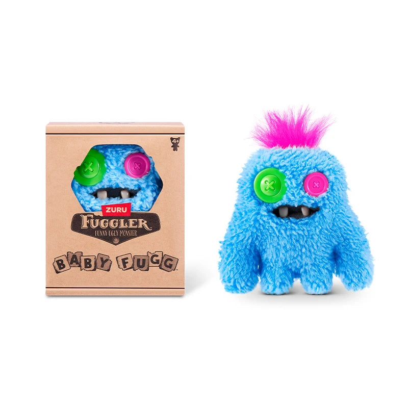 Original Fuggler Plush Keychain Ugly Monster Screech Munch Rabid Rabbit Wide Eyed Weirdo Annoyed Alien Stuffed Peluche Toys