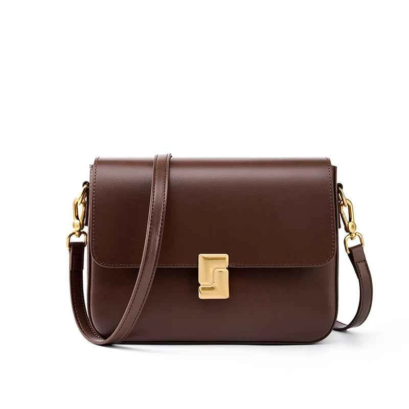 100% Genuine Leather Women's Shoulder Bag High Quality Luxury Designer Crossbody Bags Fashion Cowhide Female Handbags