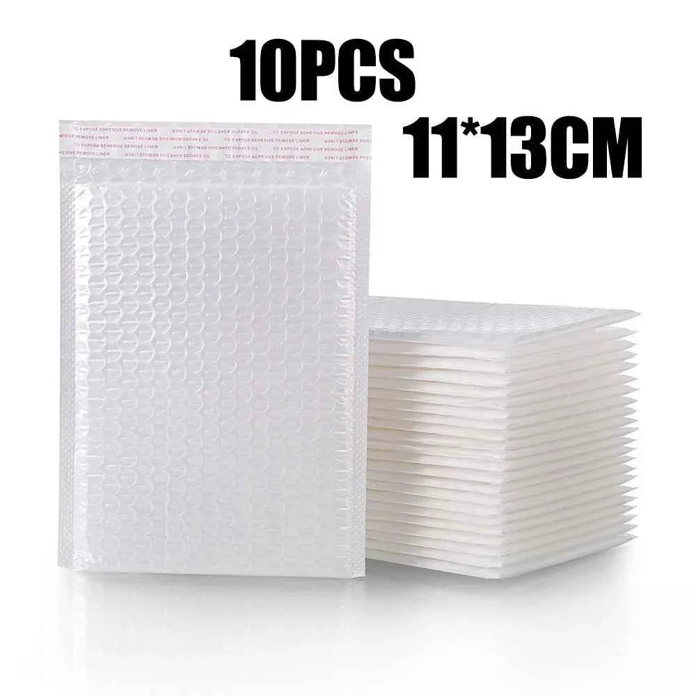 10-100PCS Bubble Mailers Wholesale White Padded Envelope for Packaging Mailing Gift Self Seal Shipping Bags Bubble Envelope