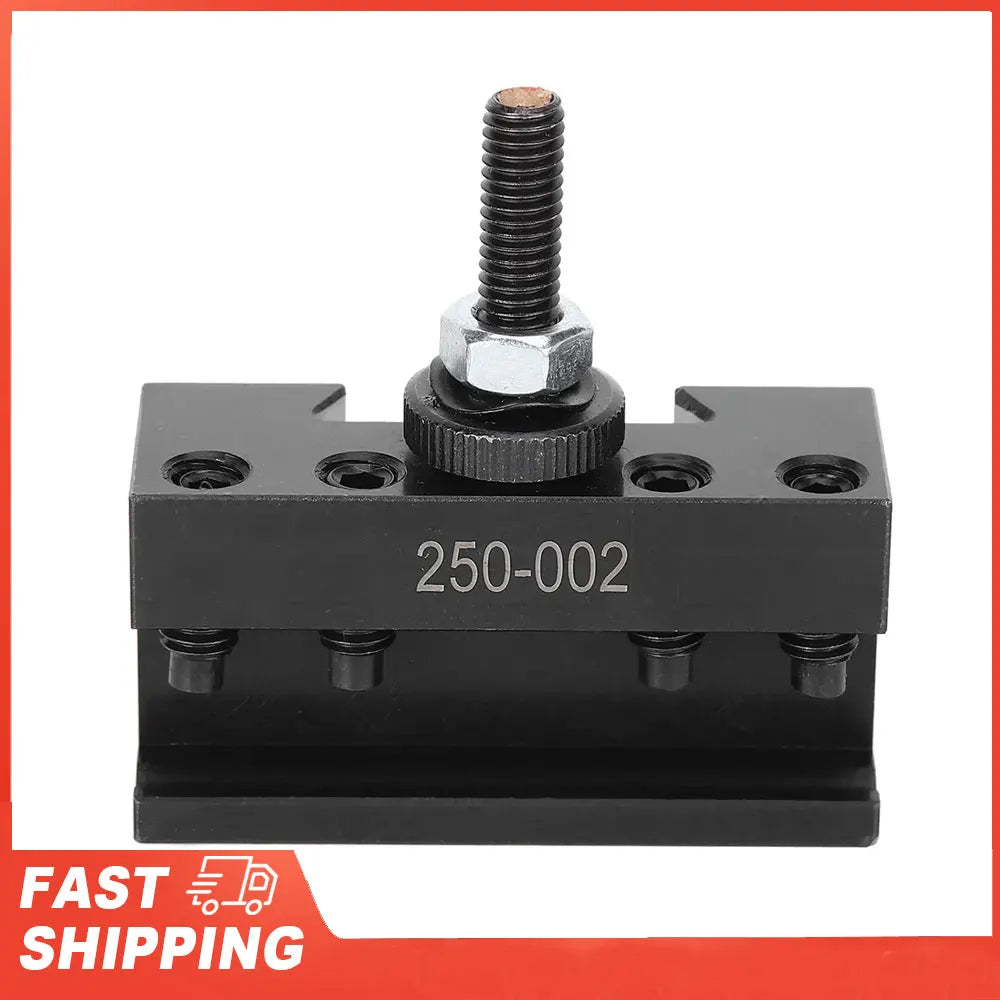 250‑001 Quick Changing Tool Post Quick Changing Tool Post CNC Turning HighCarbon Steel  Lathe Tool Holder Tool Holder