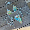 SEAURAL 2025 New Sexy Retro Prints Brazilian Bikini Women Swimsuits Lace-up Swimwear Backless Biquini Swimsuits Beachwear