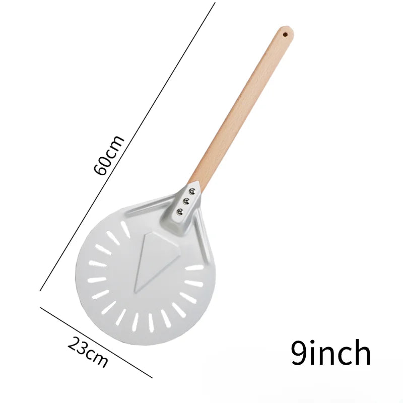 7 8 9 10 Inch Long Pizza Peel AdjustableTurning Shovel Spatula Baking Tool  Kitchen Utensils Nonstick Big Pizza Turner for Oven