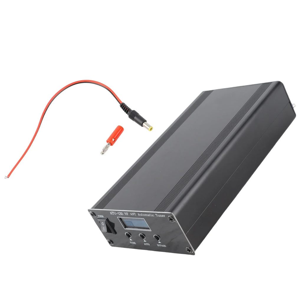 ATU-130 1.8‑50MHz 200W Micro Shortwave Automatic Antenna Tuner 10‑15VDC Organic Light Emitting Diode Display