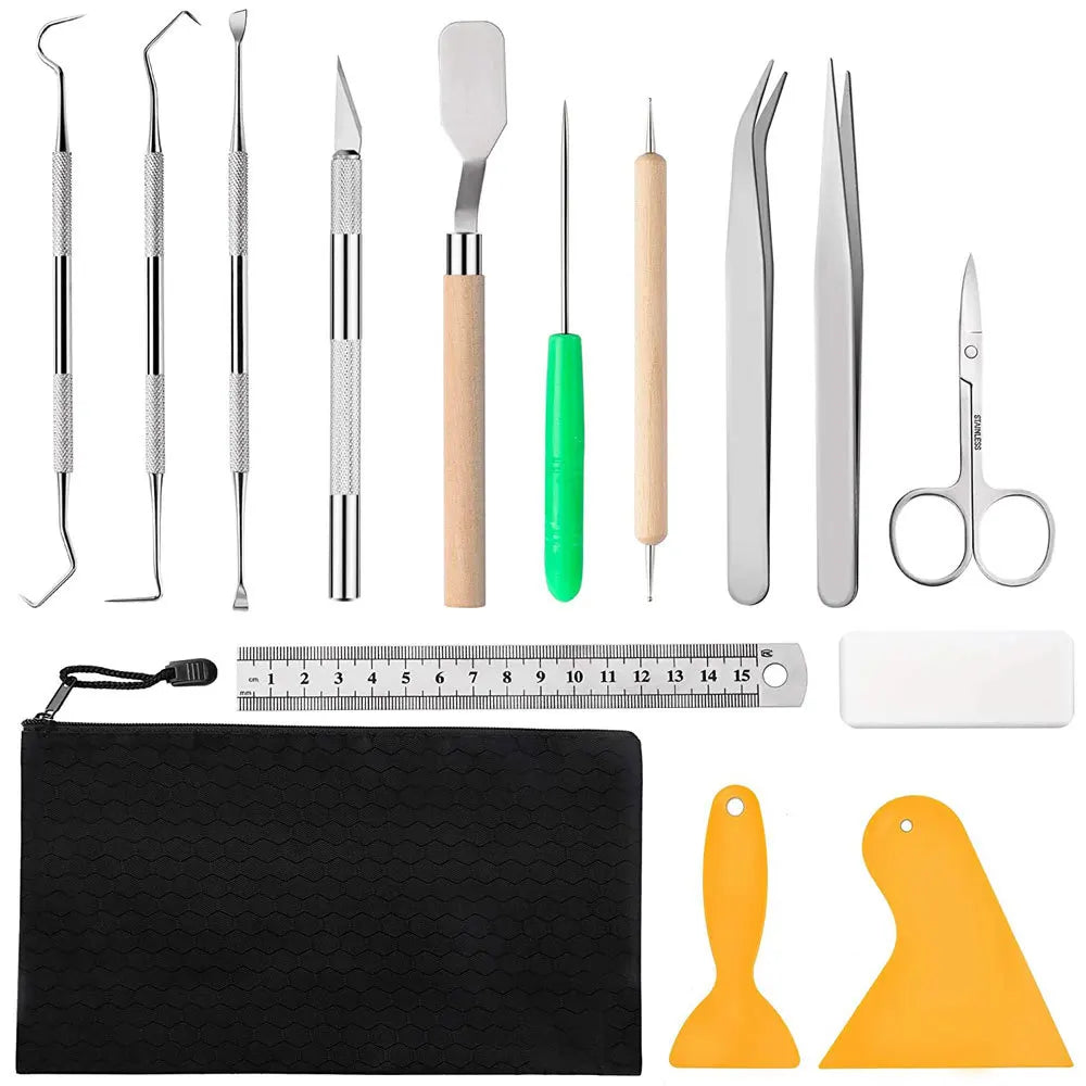 15pcs Weeding Tools Set  For Vinyl Craft Weeding Tools Kits For Cricut Scrapbooking Tools DIY Art Tools Precise Vinyl