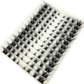 14rows Individual 3D Fluffy False Eyelashes Single Cluster Eyelash Extension Segmented Natural Mink Fox Eye Effect Makeup Lashes