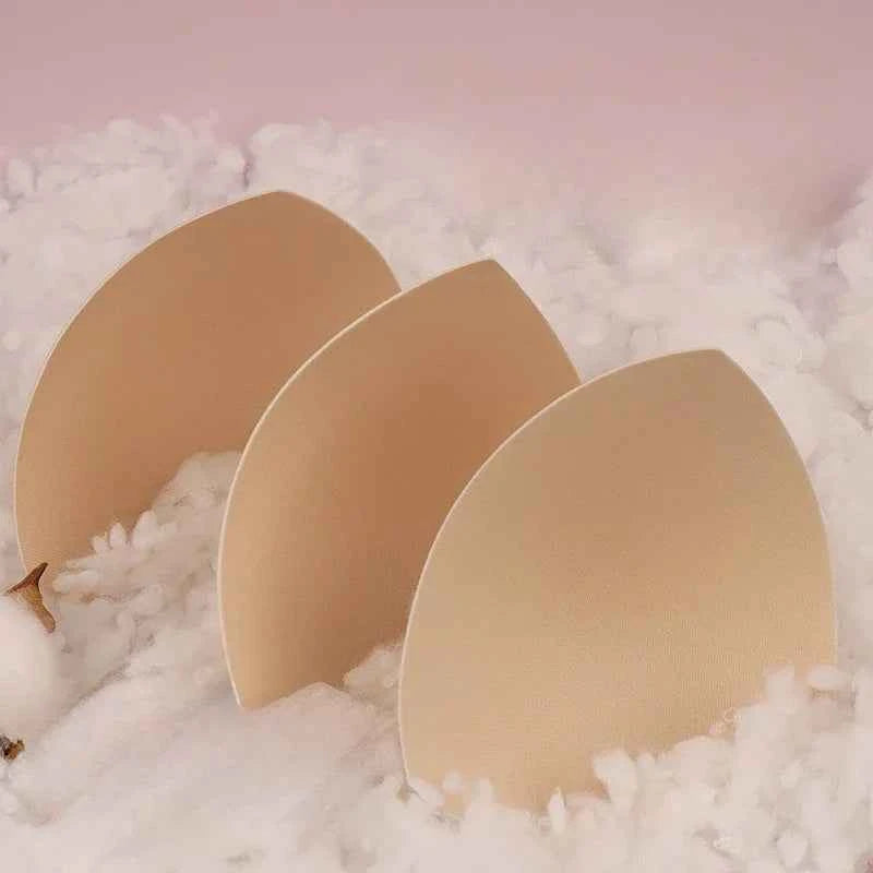 Triangle Sponge Bra Pads for Women 2/30Pcs Removable Invisible Insert Bikini Swimsuit Breast Enhancers Chest Cup Pad Accessories