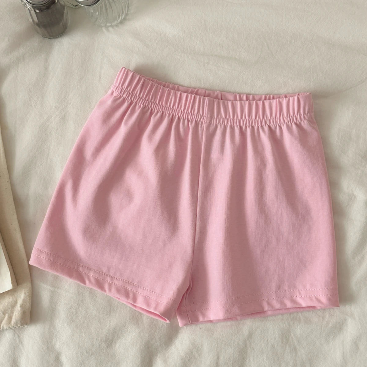 Infant 2PCS Summer Baby Girls Clothing Casual Newborn Set Cotton Popcorn Printed Short Sleeved T-shirt+Shorts