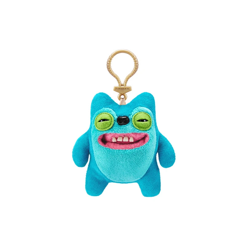 Original Fuggler Plush Keychain Ugly Monster Screech Munch Rabid Rabbit Wide Eyed Weirdo Annoyed Alien Stuffed Peluche Toys