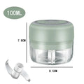 250/100ML Electric Kitchen Food Chopper Mini USB Food Crusher Portable Meat Grinder Vegetable Chopper For Kitchen Household