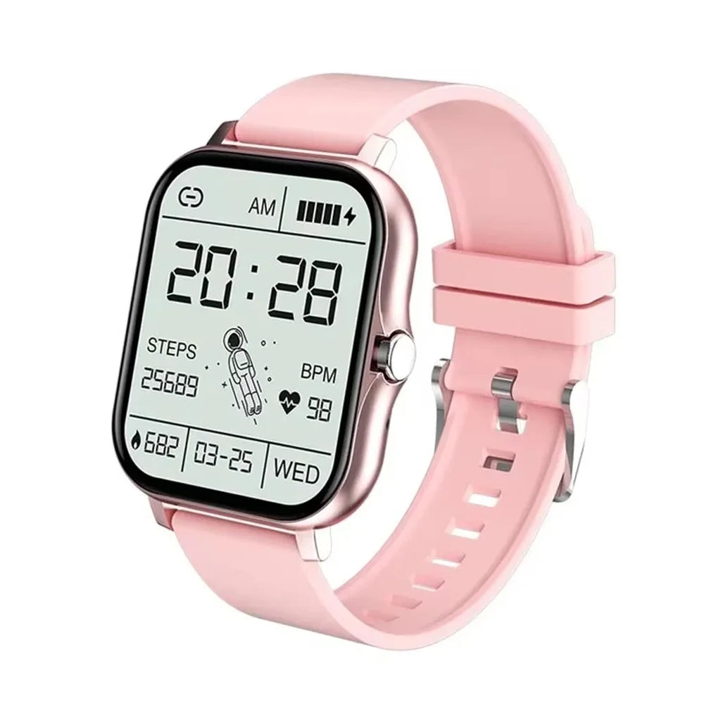 LAXASFIT 2025 New Fashion Smart Watch 1.85-inch HD Screen Bluetooth Calling Smartwatch for Men and Women Holiday Gift