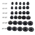 1/5PCS Metal Steel M1 Pinion Gear Sets 21T 22T 23T 24T 25T 5mm Shaft Motor Gears with Hex Key for 1/10 RC Brushless Brush Motor