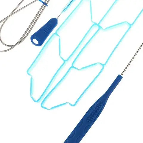 4In1 Water Bag Brush Cleaner Water Bag Cleaning Kit Brush Cleaning Tools Water Bladders 1Set Outdoor Hiking Camping Accessories