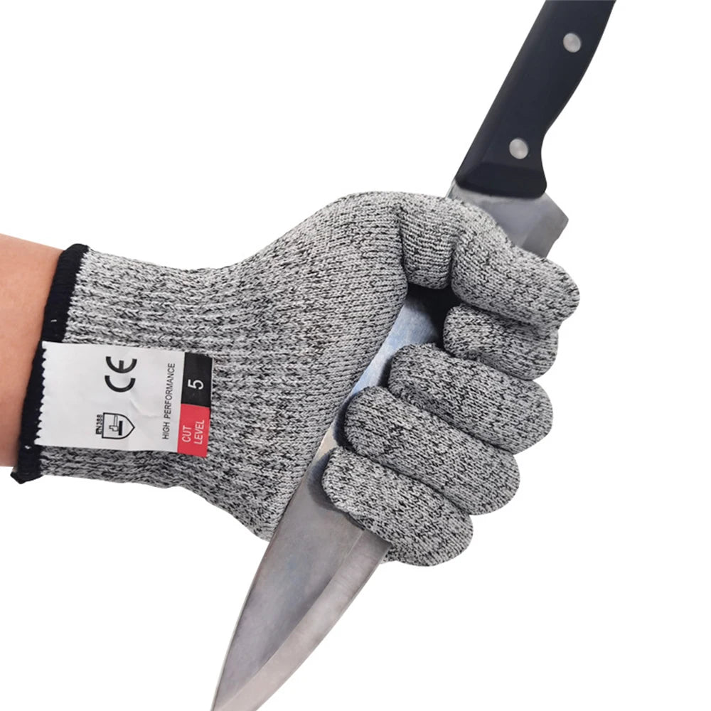 BOOIU Anti-cut Gloves Work Protection Gloves Kitchen Construction Glass Anti-cut Injury Resistant Self Defense Tactical Glove