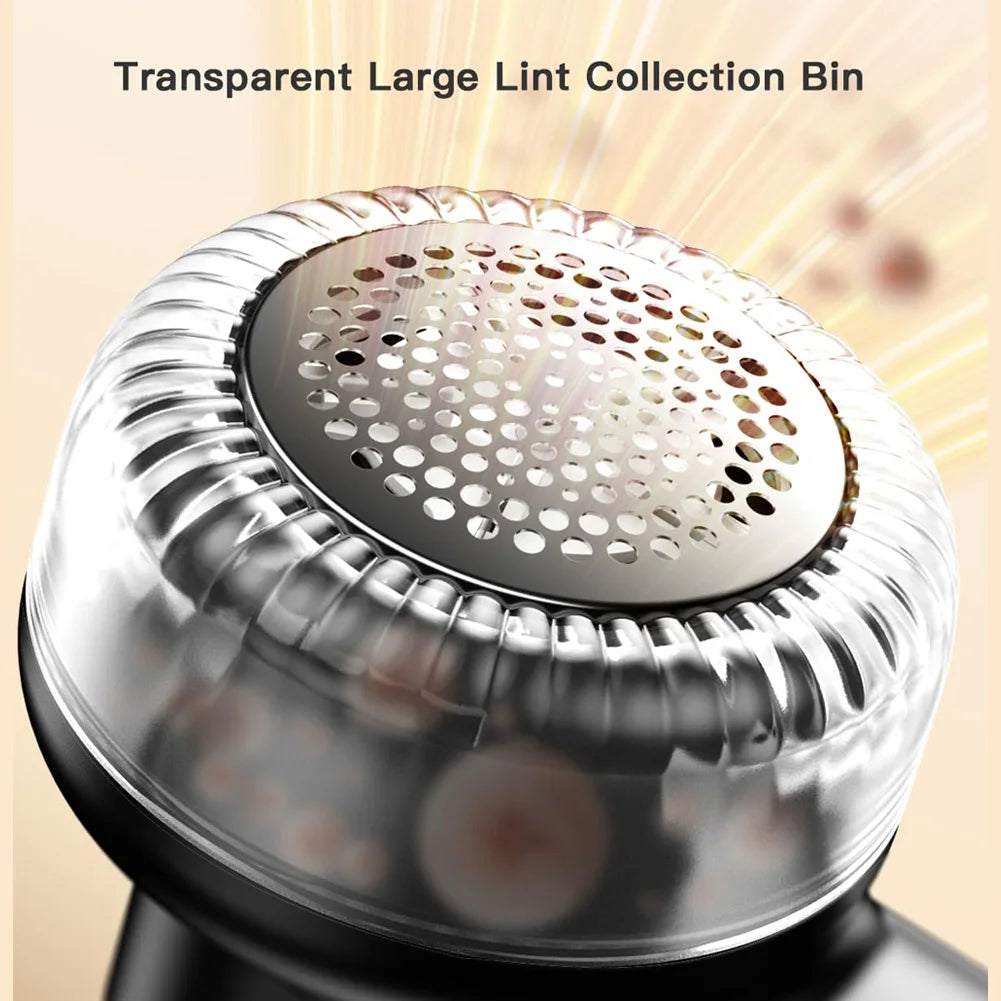 Electric Digital Display Lint Remover Rechargeable Pellet Fabric Shaver For Clothing Clothes Fluff Hair Balls Portable Remover