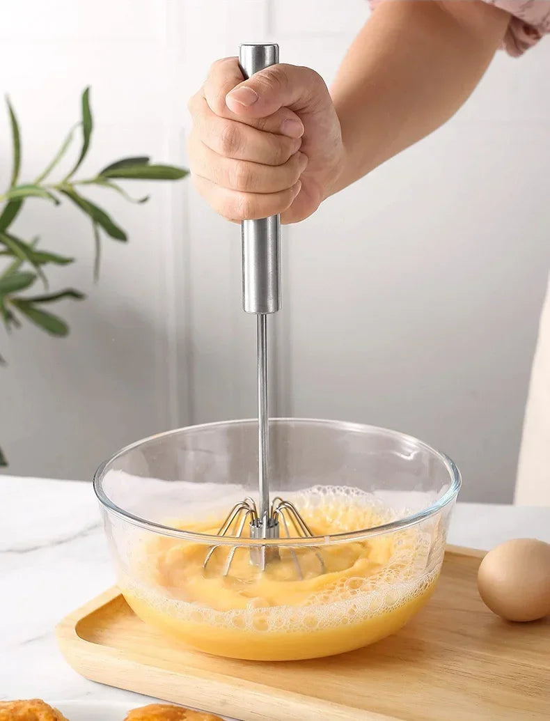 Semi Automatic Egg Beater, Rotating Cream Mixer, Household Manual Egg Beater, Baking Tool, Kitchen Tools