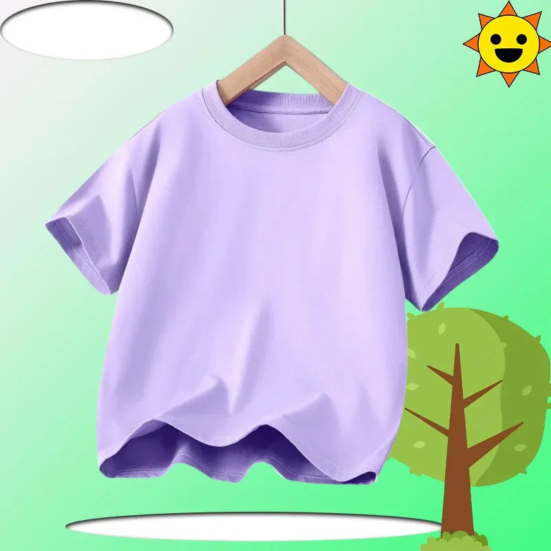 Lightning McQueen Number T-Shirt Simple Basic Toddler Short Sleeve Anime Trend Anime Cartoon Summer Tops Birthday Clothes Gift