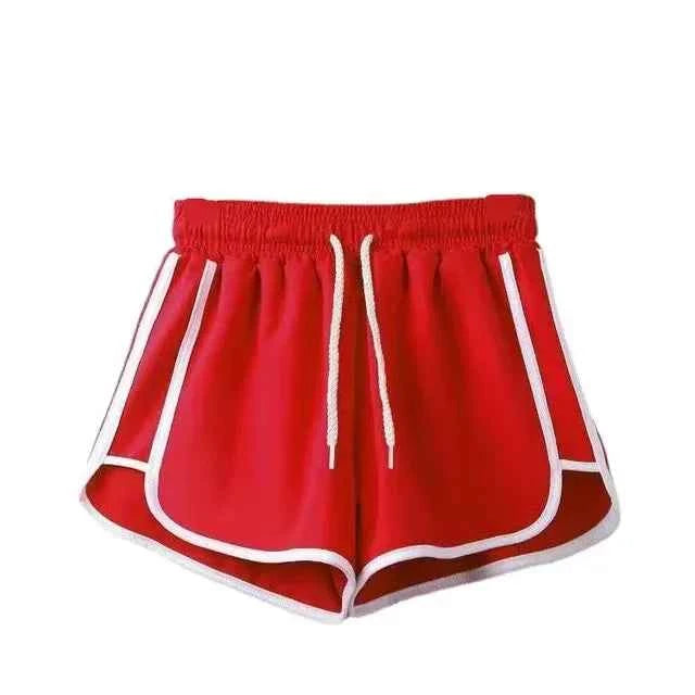 2026 Summer New Women Outdoor Sports and Fitness Shorts Korean Edition Sexy High Waist Yoga Casual Wide Leg Home Sleepers