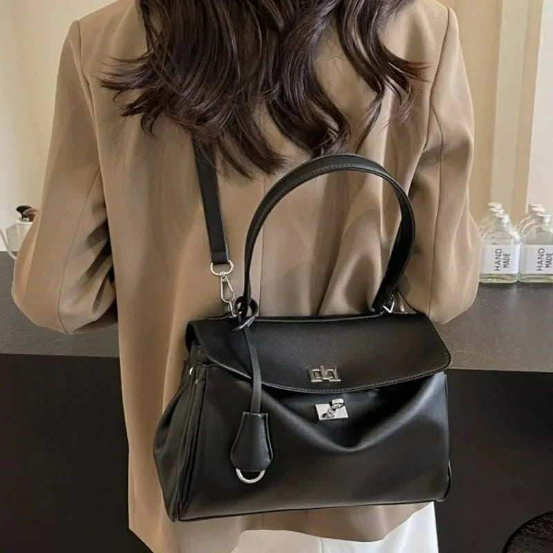 Fashion Large Capaci Platinum Bag Casual Crossbody oulder Bag for Women Faionable Underarm Bag Modern Neutral Sle New Style 2026