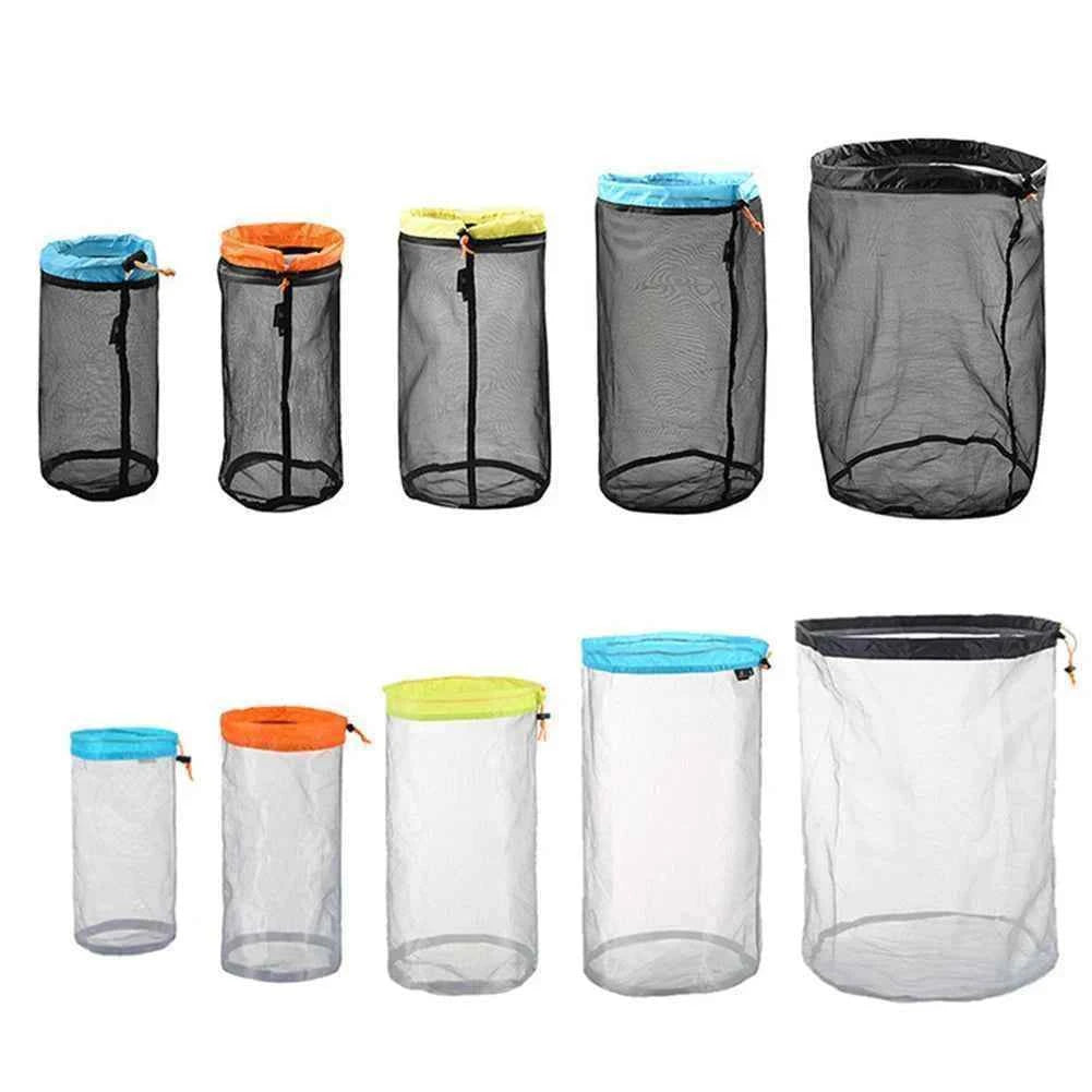 Compression Bag Portable Waterproof Drawstring Travel Sundry Bag Dustproof Space Saving Carry Pouch for Camping Travel Hiking