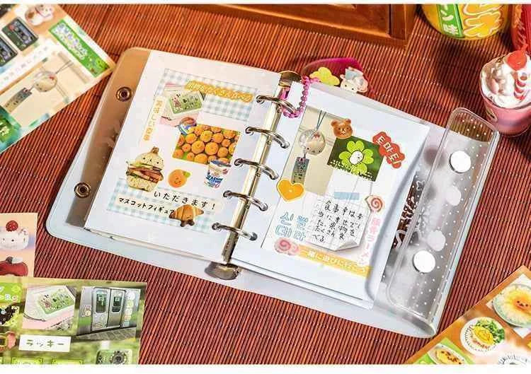 20 pcs Cartoon Sticker Books Journal Planner Decorative DIY Scrapbooking Sticker Laptop Student Korean Stationery Sticker Gift