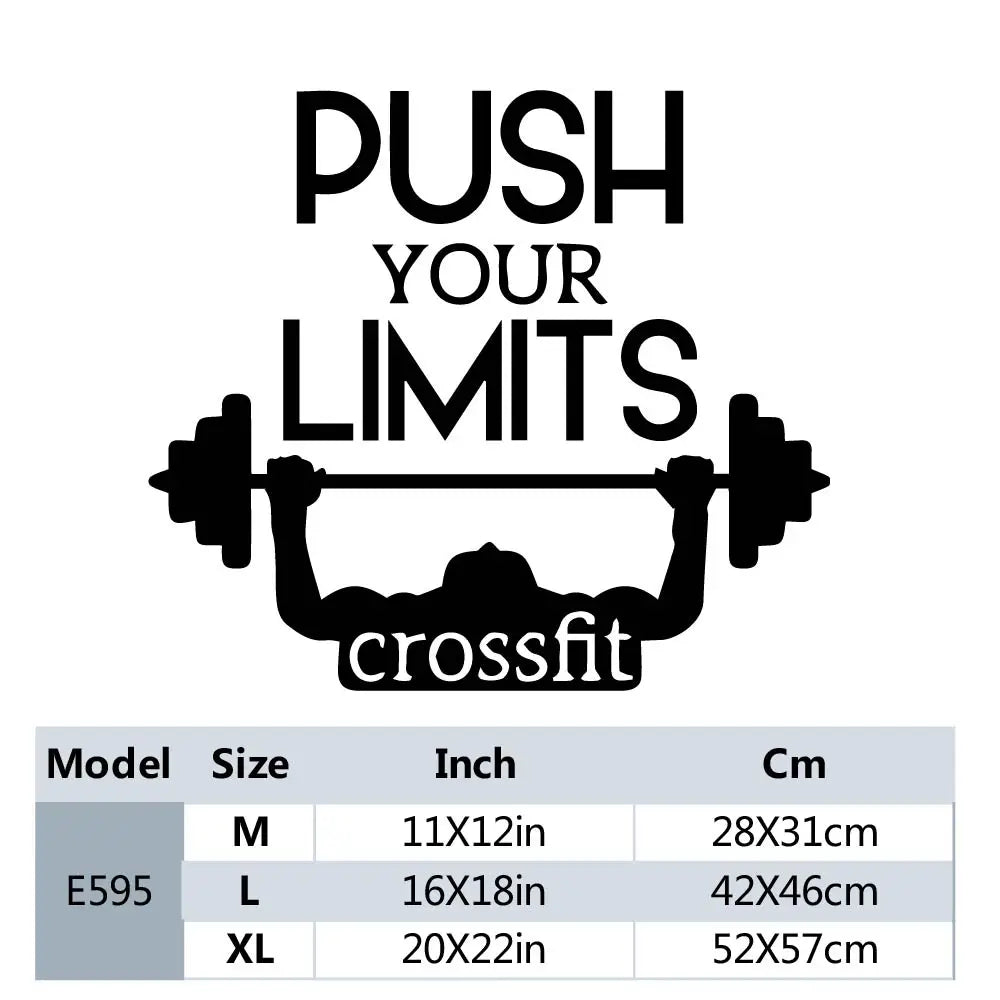 Gym Wall Stickers Decorative Sticker Home Decor Living Room Bedroom Wall Decal Home Decor