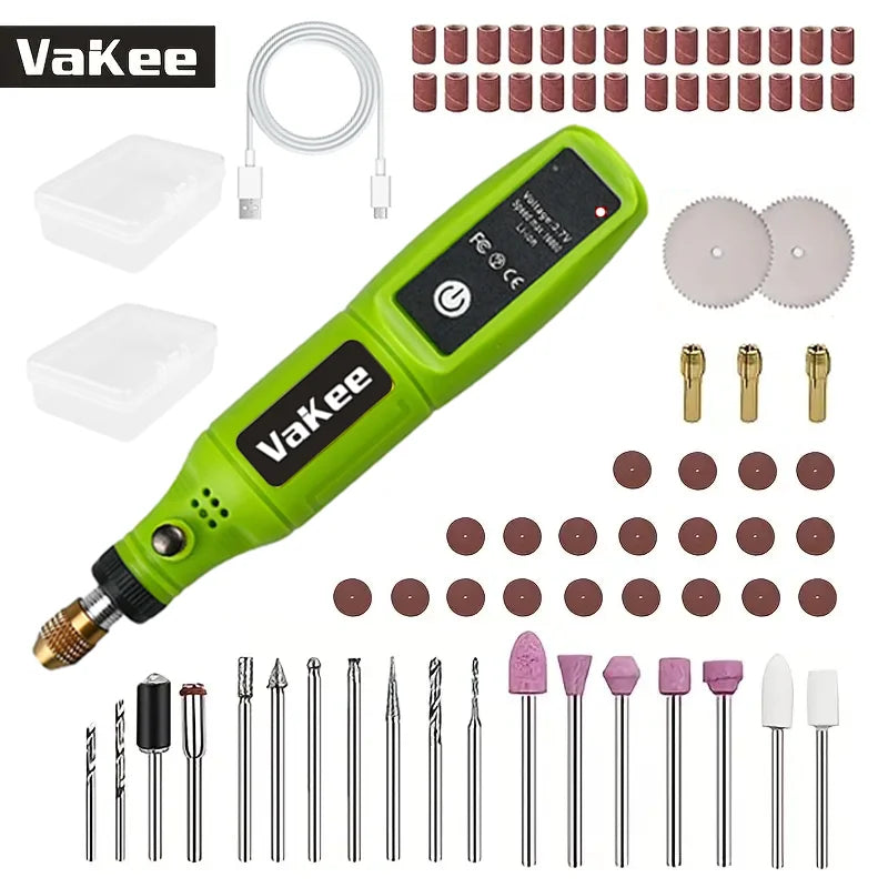 Mini Electric Drill USB Rechargeable Cordless Engraving Pen Dremel Tools Rotary Tool Cordless Hand Drill Mini Polisher for Hand