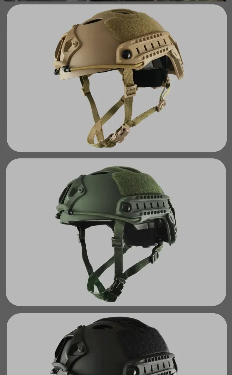 FAST Airsoft Paintball Fast MH Type Tactical Helmet Outdoor CS Protective Equipment With Replacement Foam Padding