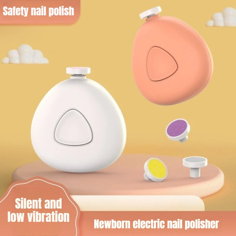 Baby Electric Nail Trimmer Kid Nail Polisher Tool Baby Care Kit Manicure Set Easy To Trim Nail Filer Clippers for Newborn