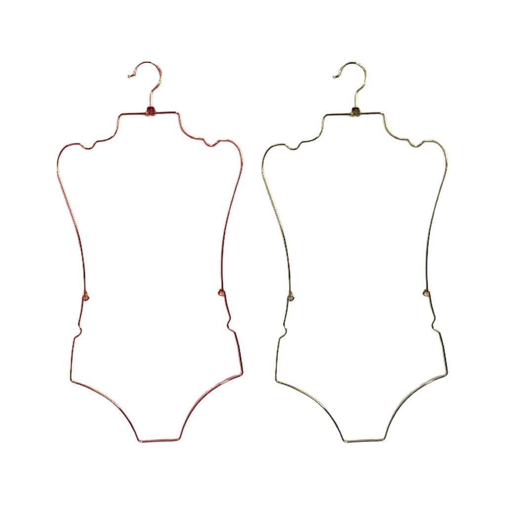 Body Shape Lingerie Hanger Foldable Durable Closet Organizer Swimsuit Hanger for Closet for Stores Boutiques Show Window Bedroom