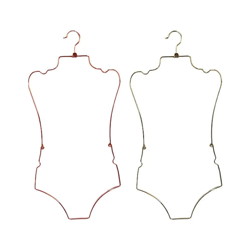 Body Shape Lingerie Hanger Foldable Durable Closet Organizer Swimsuit Hanger for Closet for Stores Boutiques Show Window Bedroom