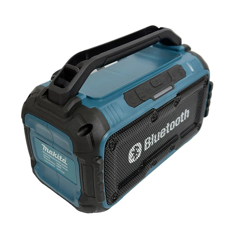 Makita Cordless Bluetooth Speaker Portable Surround Speakers Dual Channel Subwoofer Loudspeaker 18V Battery(No Battery)