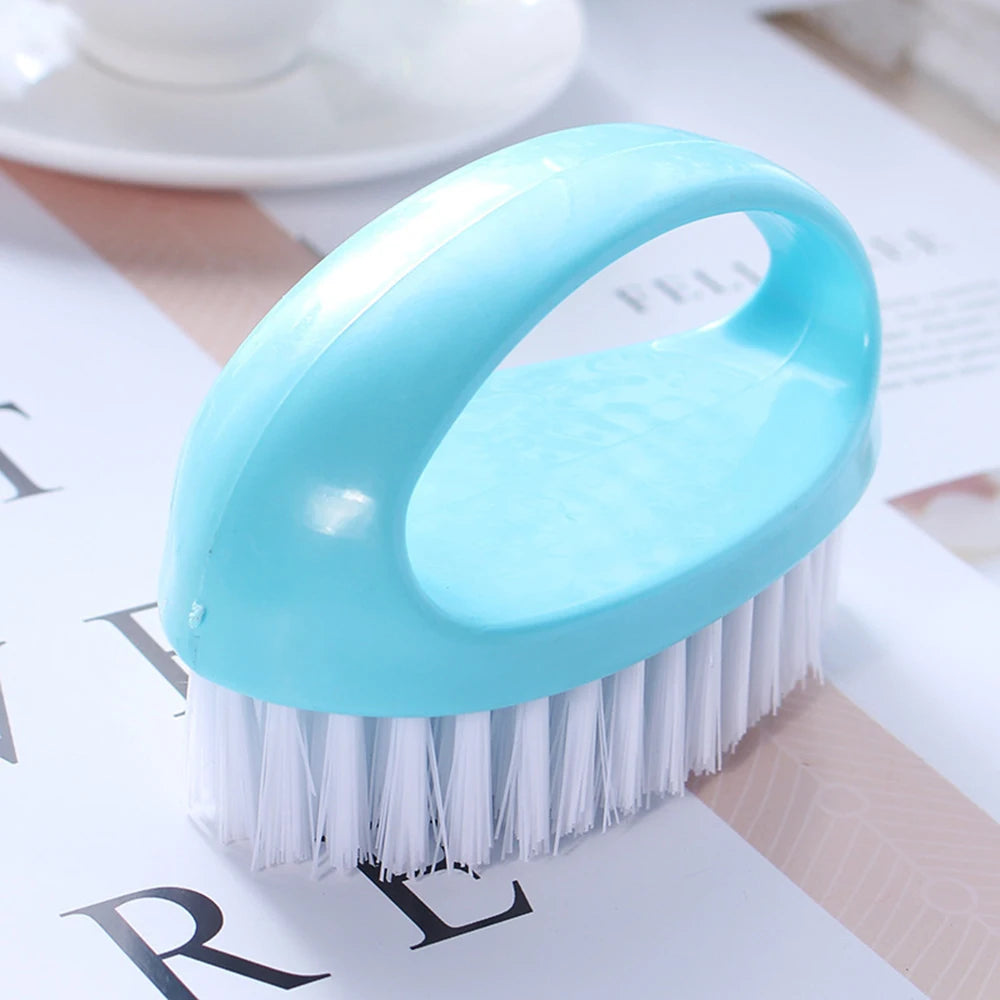 blue Color Multifunctional Laundry Cleaning Brush for Clothes & Shoes