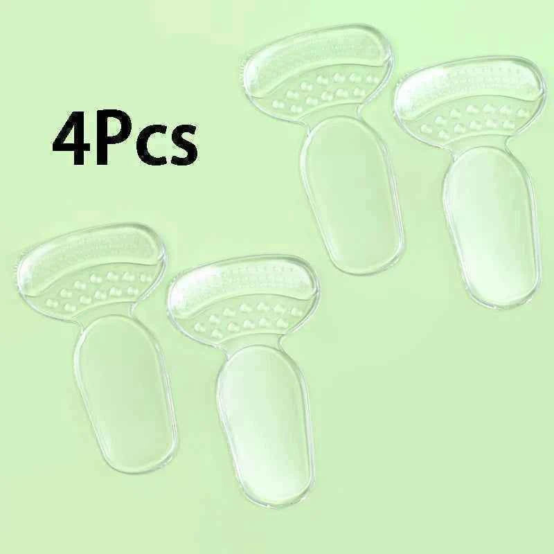 Silicone Heel Protectors High Heels Heel Stickers Adjustable Size Adhesive Anti-slip Insoles Pain Relief Foot Care Products
