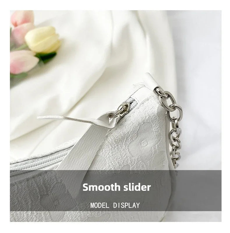 2025 New Fashion Felt Shoulder Bags for Women Small Casual Underarm Bag Female Hand Crossbody Bags for Women Purses and Handbags