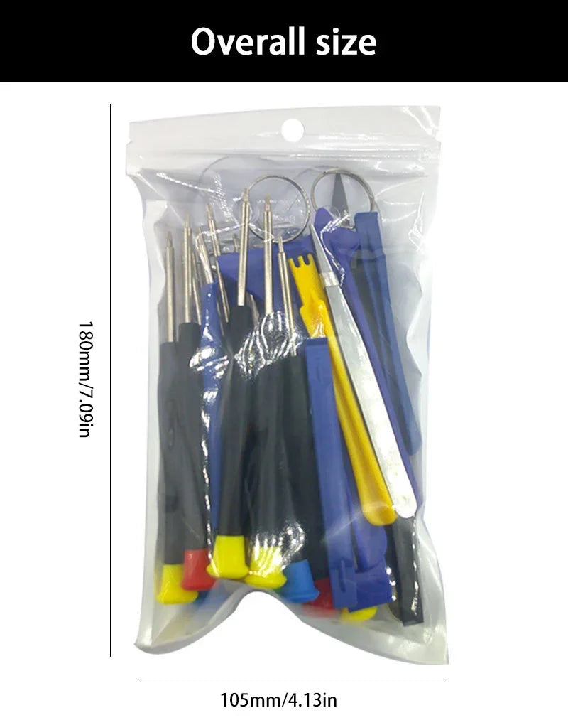 42 in 1 Mobile Phone Repair Tools Disassemble Repair Set For iPhone Screwdriver Combination Skid Multi Function Disassembly Kit