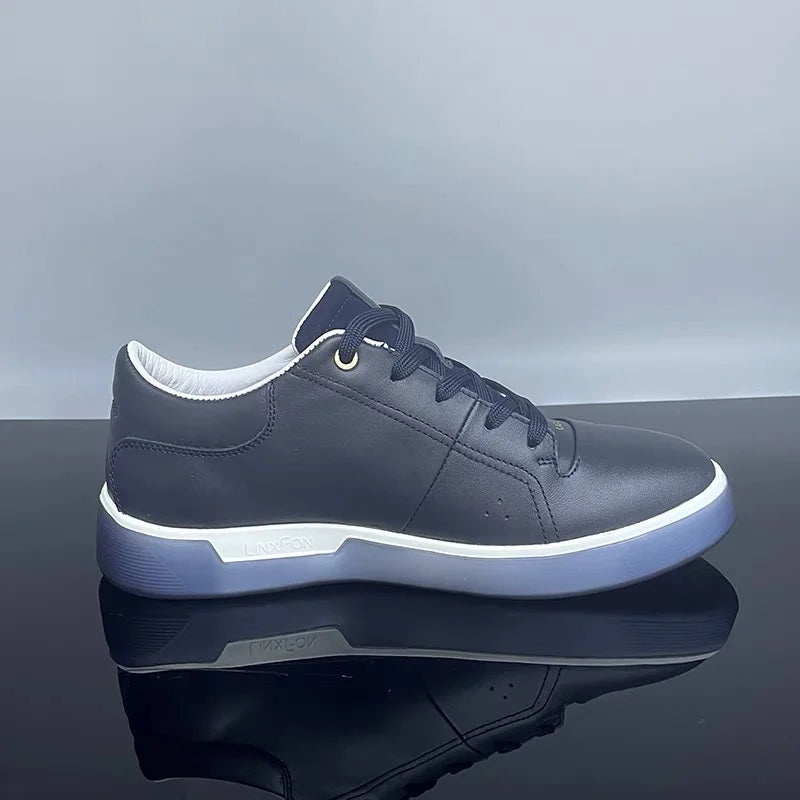 Skateboard Mens Shoes Genuine Leather Sneakers Casual Fashion Outdoor Running Sports Hiking Designer Luxury Mens Shoes