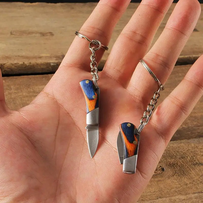 Portable Boutique Small Gift Knife Unpacking Express Knife Folding Small Knife Pocket Keychain Knife For You