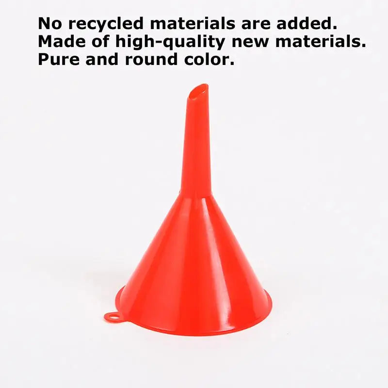 4Pcs Plastic Funnel Set for Car Gasoline Engine Oiling Funnel Auto Home Kitchen Function Portable Engine Oil Funnel tool