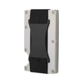 New Slim Fashion RFID Protection Card Holder Men Women Aluminum Wallet Elasticity Back Pouch ID Credit Case Unisex Travel Purse