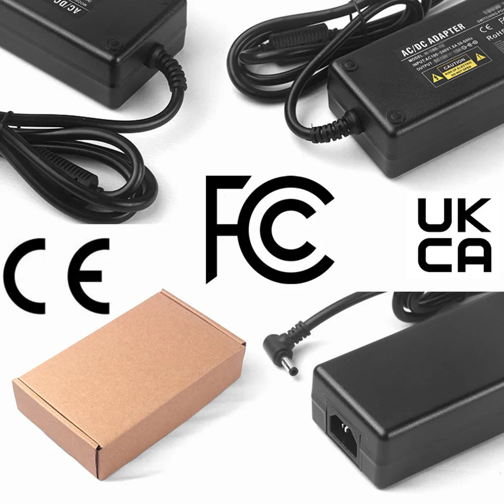 AC DC Power Supply 18V 10A Adapter 9V 12V 15V 24v 12.5A 15A 20A 25A 4A 5A 6A 6.25a 8A 8.5 A Adaptor Voltage Current Source