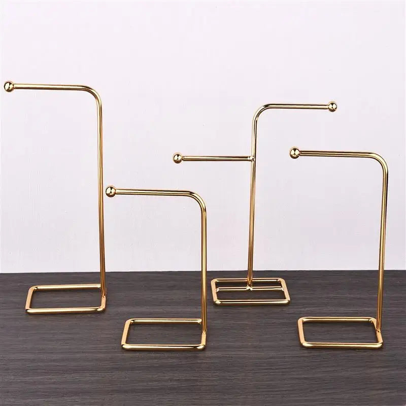 High Quality Jewelry Organizer Shelf Metal Earring Storage Rack DIY Jewelry Organizer Holder Pendants Necklace Display Stand