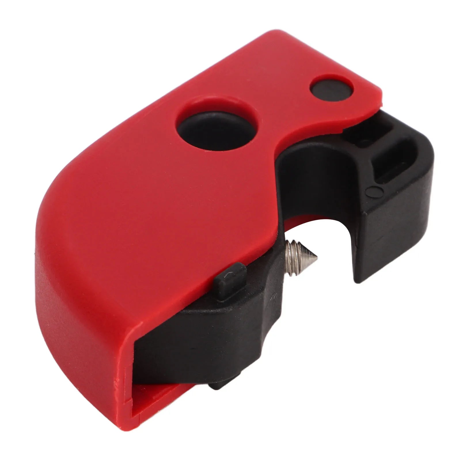 10Pcs Circuit Breaker Lockout Device Clamp On Safety Lock Set Kit for Industrial Chemical Power Circuit Breaker Lock Device