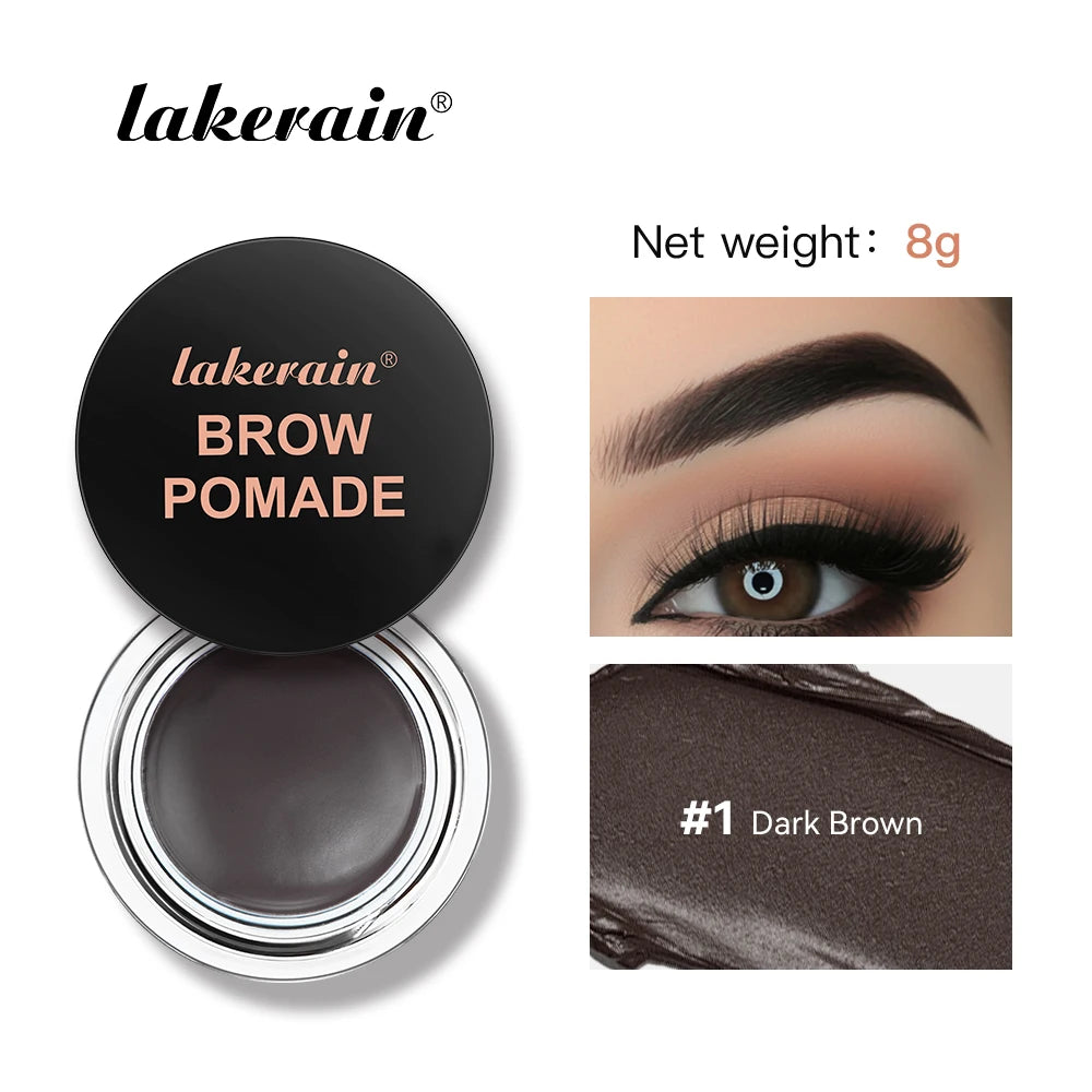 01 Color Waterproof Eyebrow Pomade Cream – Long-Lasting Tint