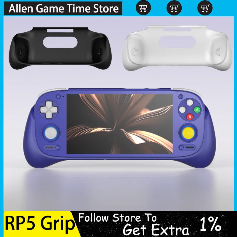 Retroid Pocket 5/G2 Grip Tpu Frosted Soft Grip For RP5/G2 Waterproof Anti Drop Wear-Resistant Game Console Protective Cover