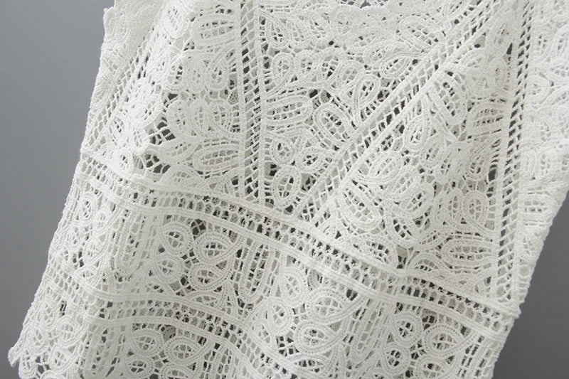 Cotton Crochet Tank Top Sexy Knitted Hollow Out Vest Crop Top Women Femme Vintage Backless Camisole Female 2026 Summer Clothes