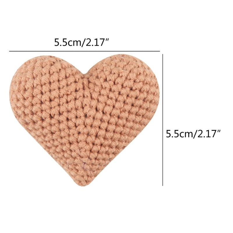 Crochet Animal Baby Pacifier Clip Accessories Handmade Knitted Bunny Teether Beads Newborn Nipple Clip Dummy Soother Holder Toy